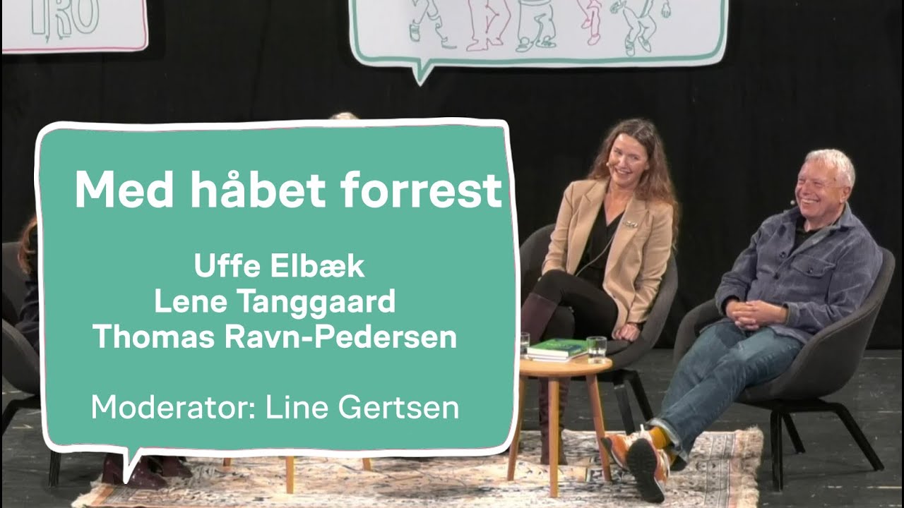 Med håbet forrest med: Uffe Elbæk, Lene Tanggaard, Thomas Ravn-Pedersen. Uddannelsesdebatten 2025