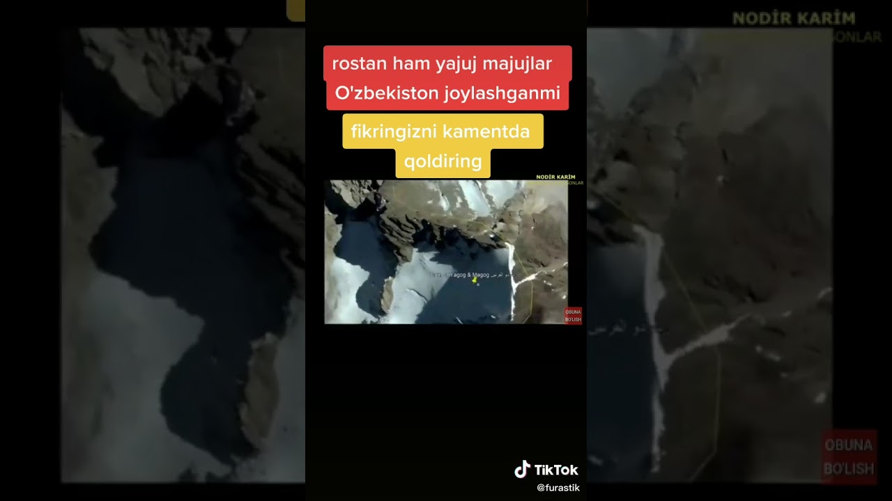 Яжуж мажуж карта