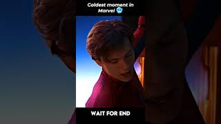 Coldest Marvel Moment Ever Wait For Spiderman 