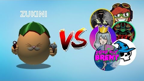 ZUKINI Vs Streamers | Shell Shockers