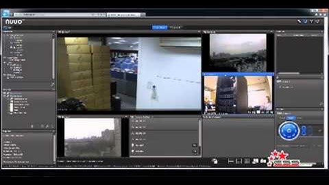 NUUO Titan NVR   Live view interface