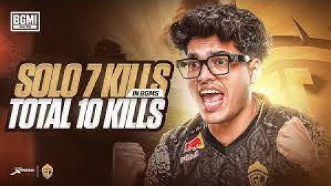 BGMS SOLO 7 KILLS || BGMI || JONATHAN IS BACK ||