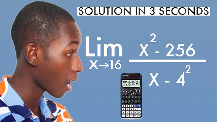 LIMITS CALCULATOR TECHNIQUE: Calculator Method For Calculus | Casio fx-991 ex calculator