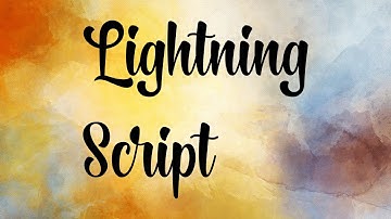 Lightning Script | Free Script Font Download