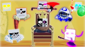 Unnamed Sans Rng Game 99k to 500k Rarity Sanses [Gameplay]