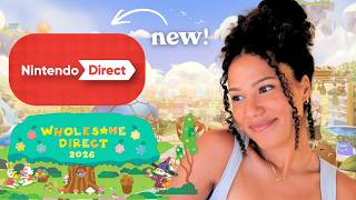 My Wishlist Is Officially Overflowing!✨ (Nintendo & Wholesome Direct Recap)