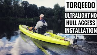 "No Hull Access" Torqeedo Ultralight Installation