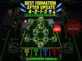 Best Quick Counter Formation In eFootball | Efootball Formation #efootball #pes #efootball2025