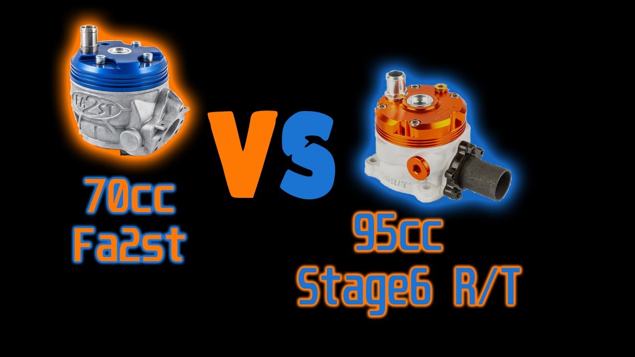 2Fast 70cc vs Stage6 95cc R/T - Parte 1
