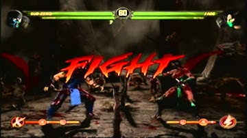 Mortal Kombat 9 Tag Team Classic Sub Zero And Scorpion  Part 4