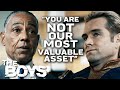 When A Meeting With Your Boss Doesn't Quite Go To Plan | The Boys | Prime Video