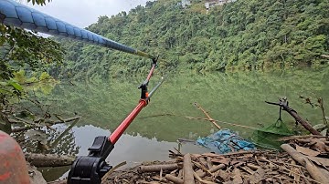 Mình câu đài và lure ở hồ thủy điện