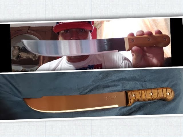 dbad customizing a Tramontina machete 
