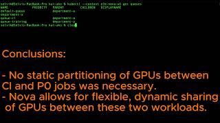 Dynamic GPU sharing across workloads with varying priorities