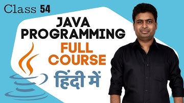 Class 54 - File Scanner Input  | Java Programming Full Course In Hindi
