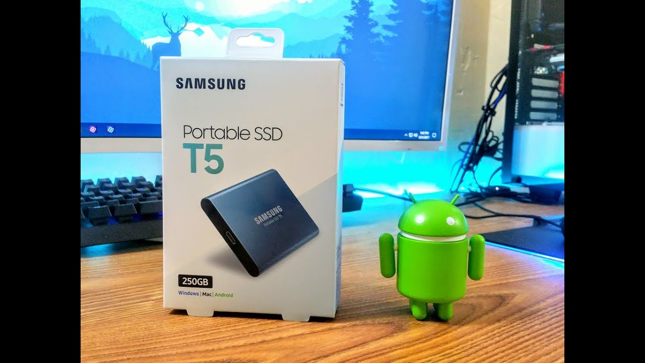 Samsung T5 Portable SSD - YouTube
