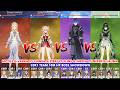 Nicole &amp; Varka vs Linnea &amp; Zibai vs Flins &amp; Ineffa vs Nefer &amp; Lauma : C0R1 Team 10M HP Boss Showdown
