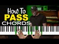 How to play gospel style passing chords  piano substitution chords  beginners to advanced