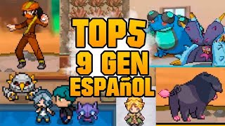 TOP 5 FANGAMES POKEMON ⚡️9 GENERACION en ESPAÑOL⚡️ 2023 PC Y ANDROID