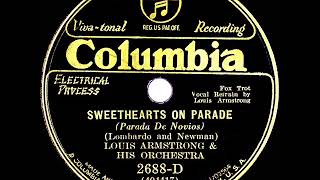 Watch Louis Armstrong Sweethearts On Parade video