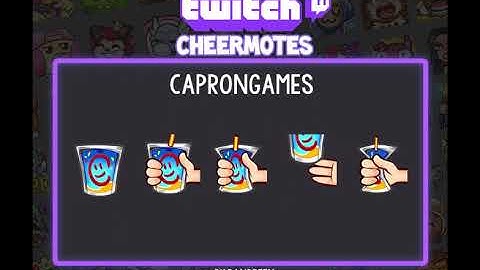 CapronGames - CheermotesPreview