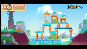 Angry Birds Journey Level 1 - 4