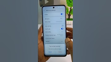 How to turn on data roaming || Data Roaming