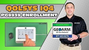 Qolsys IQ Panel 4 PG9939 Wireless Keyfob Enrollment