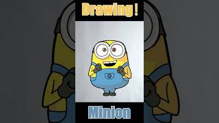 How to Draw a Minion in 30 Seconds | Quick Sketch for Kids