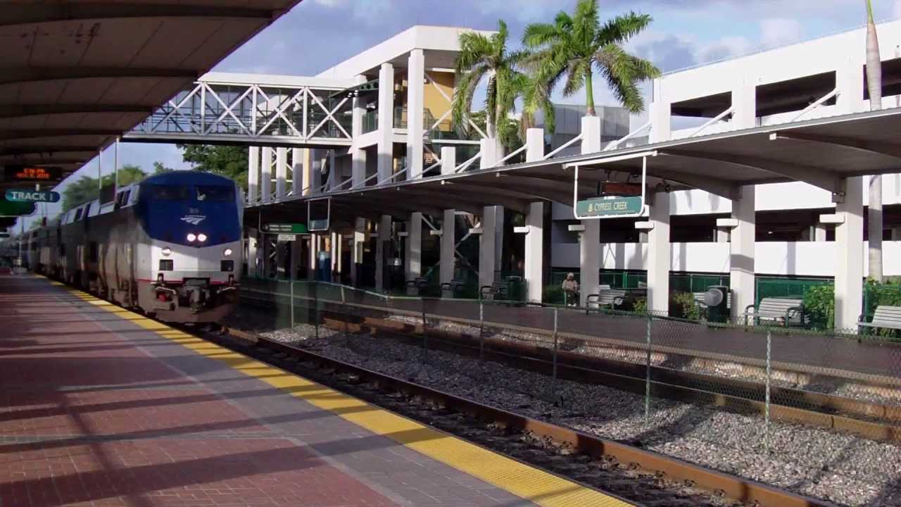 Amtrak in South Florida 12 - YouTube