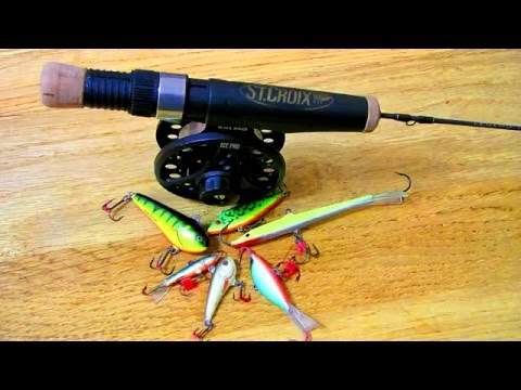 Удочка для зимней рыбалки St Croix Legend Gold Ice Rods LIR24UL