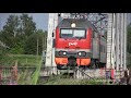 Электровоз ЭП2К-209 с поездом №293 Мурманск — Анапа