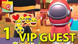 Sushi Roll 3D - ONLY VIP GUEST + BONUS SPICES | COMPILATION | Gameplay Android