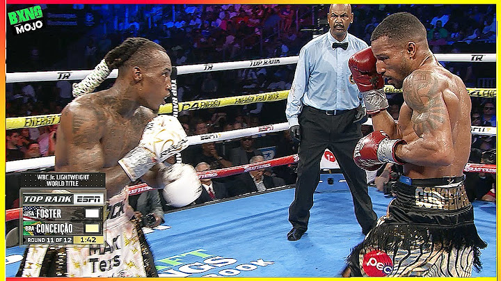 O’Shaquie Foster (USA) vs Robson Conceicao (Brazil) - Boxing Highlights HD