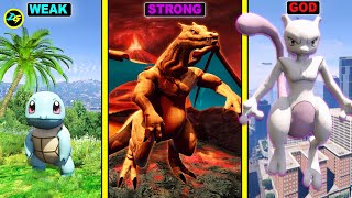 Upgrading FROM WEAKEST To STRONGEST POKEMON in GTA 5