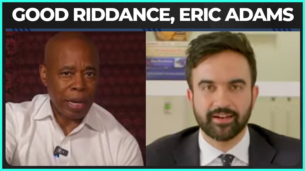 Eric Adams DROPS OUT Of The New York City Mayoral Race