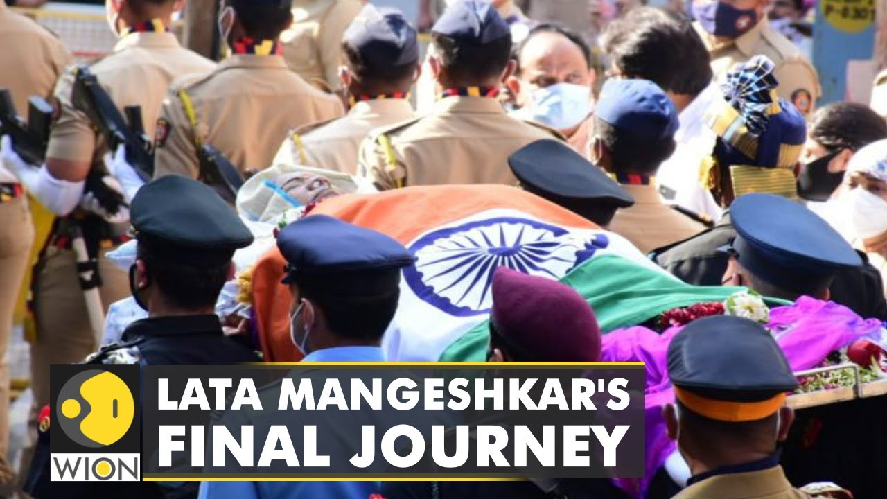 State funeral for India's nightingale Lata Mangeshkar | WION | Latest English News | World News