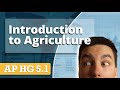 Global Agriculture and Climate Connections