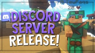 I Made a Discord Server! (Solo Bedwars Commentary)