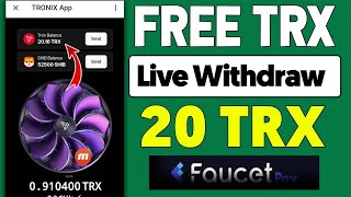 Payment Proof Trx Mining Site Withdrawal Tron Cloud Mining Website 2024 86000Trx Bonus