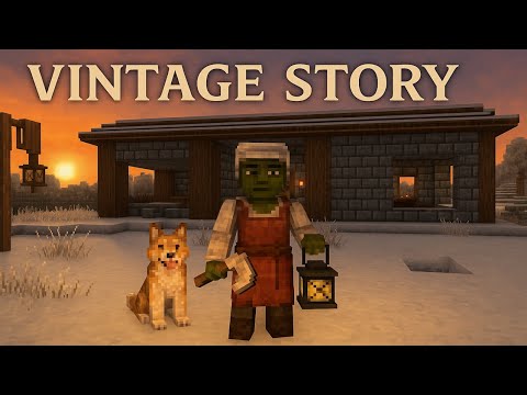 🍀 Building My House! And a Dog Pen in Vintage Story for Sponsors