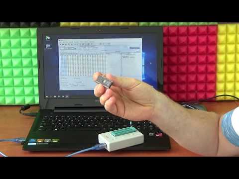 Pin Dectected w programatorze TL866II Plus