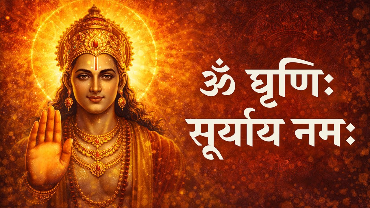 ॐ घृणिः सूर्याय नमः | Surya Mantra | Surya Mantra to bring POWER & ENERGY in life