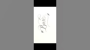Spencerian flourishing letters ✒️✍️#shortvideo #shortsfeed #trending #fyp #viral