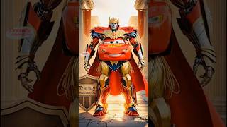 Racing Mcqueen Wonder Woman Superhero Transformers City Chase