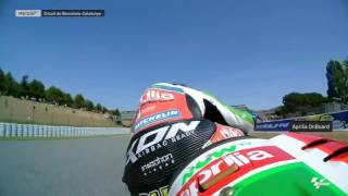 #CatalanGP: Aprilia OnBoard Catalan Gp Aprilia Onboard
