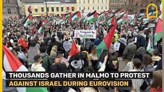 Eurovision 2024: Thousands gather in Malmo to protest against Israel by Islam Channel 1,725 views 4 days ago 1 minute, 12 seconds