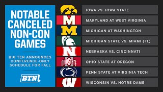 Breaking News Big Ten to Play Conference-Only Schedule for All Fall 2020 Sports Big Ten Athletics