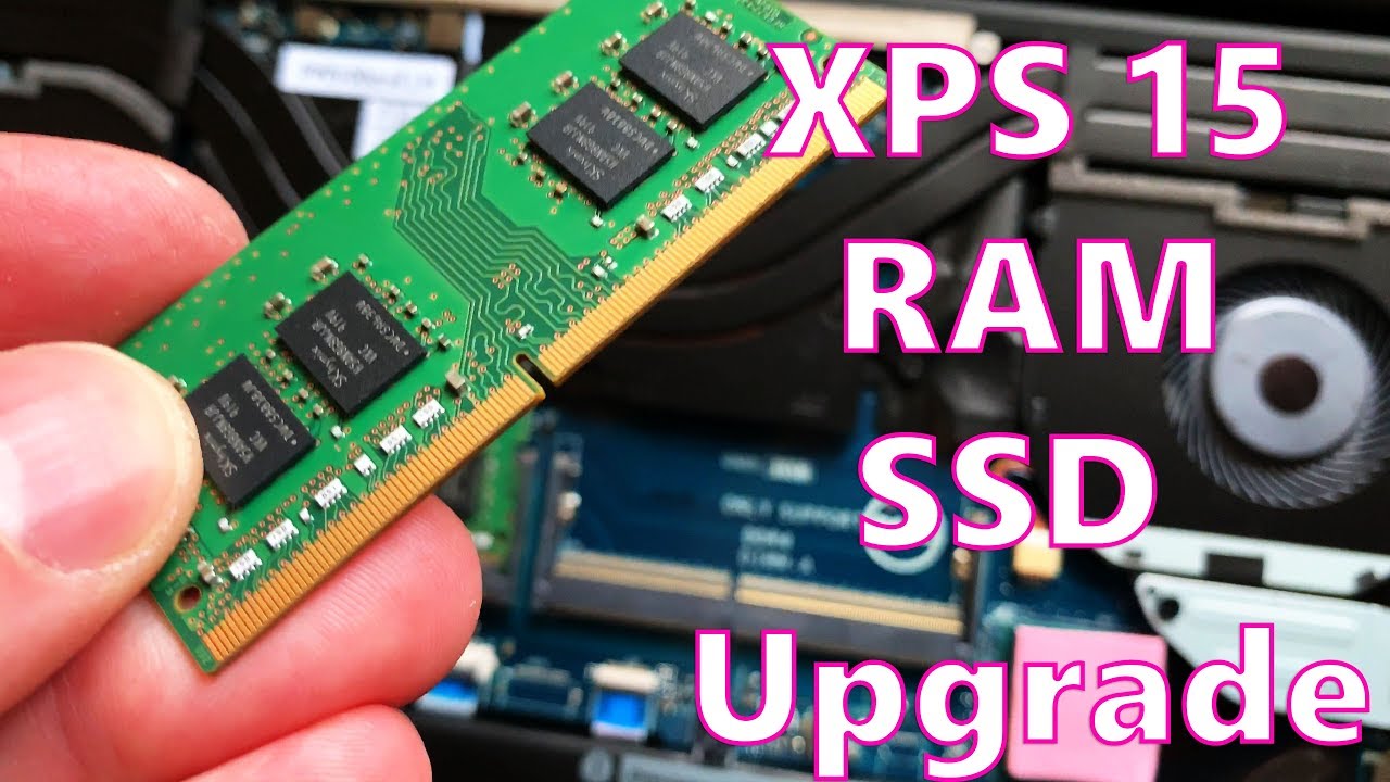 Upgrade & Install the RAM or SSD on the Dell XPS 15 7590 9500 fresh copy of  windows on New SSD - YouTube