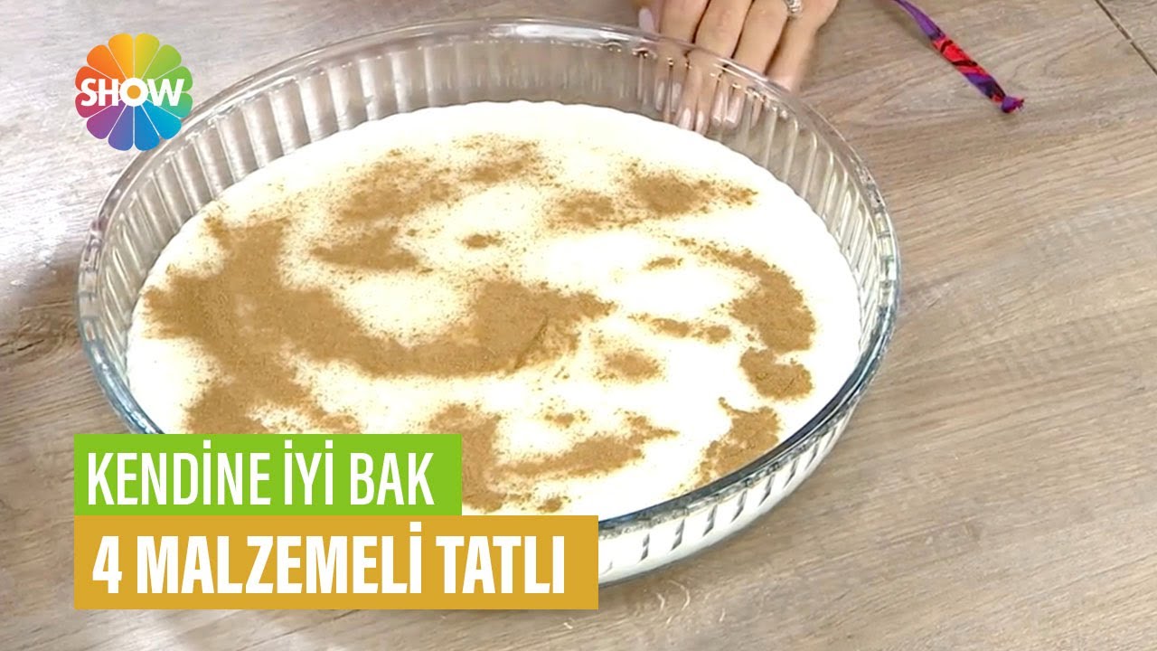 4 Malzemeli Tatlı Tarifi | Kendine İyi Bak
